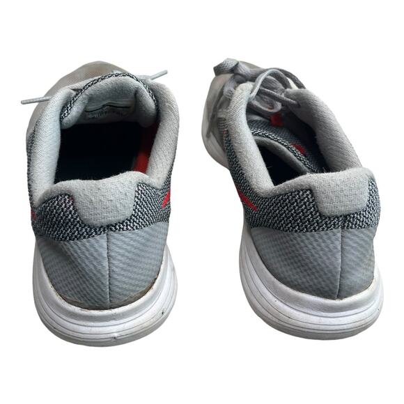 Nike Revolution 3 GS Gray Red Athletic Running Shoe 819413-006 5.5 youth - Picture 3 of 8